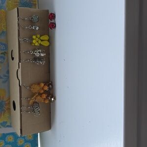 Colorful Earring Set with Various Designs